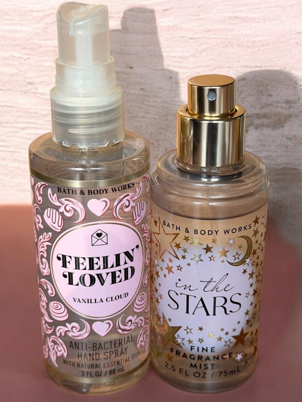 Bath & Body Works Feelin' Loved Vanilla Cloud Hand Spray-Into the stars